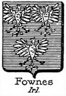 Fownes Coat of Arms / Family Crest 5