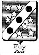 Foy Coat of Arms / Family Crest 3