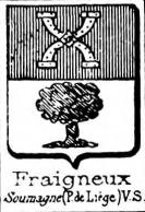 Fraigneux Coat of Arms / Family Crest 0