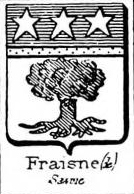 Fraisne Coat of Arms / Family Crest 0