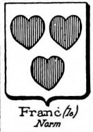 Franc Coat of Arms / Family Crest 12