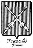 Franc Coat of Arms / Family Crest 8