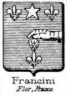 Francini Coat of Arms / Family Crest 1