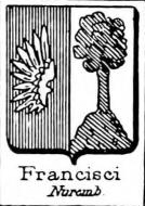 Francisci Coat of Arms / Family Crest 3