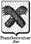 Franckenreiter Coat of Arms / Family Crest 0