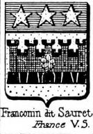 Franconin Coat of Arms / Family Crest 0