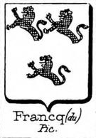 Francq Coat of Arms / Family Crest 0
