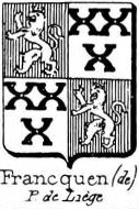Francquen Coat of Arms / Family Crest 0