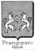 Frangipani Coat of Arms / Family Crest 3