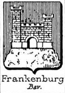 Frankenburg Coat of Arms / Family Crest 1