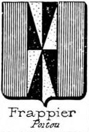 Frappier Coat of Arms / Family Crest 0