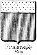 Frasne Coat of Arms / Family Crest 1