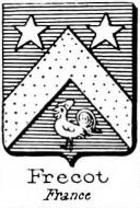 Frecot Coat of Arms / Family Crest 0