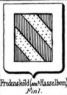 Fredenskold Coat of Arms / Family Crest 0