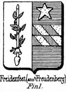 Freidenfelt Coat of Arms / Family Crest 0