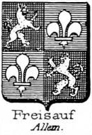 Freisauf Coat of Arms / Family Crest 0