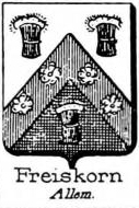 Freiskorn Coat of Arms / Family Crest 0