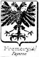 Fremery Coat of Arms / Family Crest 1