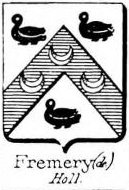 Fremery Coat of Arms / Family Crest 0