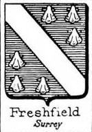 Freshfield Coat of Arms / Family Crest 1