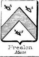 Freslon Coat of Arms / Family Crest 0