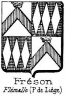 Freson Coat of Arms / Family Crest 1