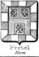 Fretel Coat of Arms / Family Crest 2