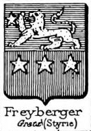Freyberger Coat of Arms / Family Crest 2