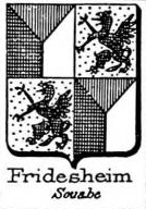 Fridesheim Coat of Arms / Family Crest 0