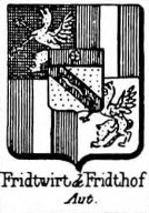 Fridtwirt Coat of Arms / Family Crest 0