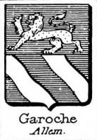 Garoche Coat of Arms / Family Crest 0