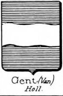 Gent Coat of Arms / Family Crest 2