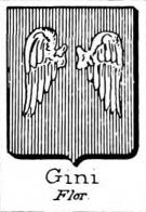 Gini Coat of Arms / Family Crest 1