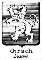 Girsch Coat of Arms / Family Crest 0