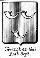 Gruyter Coat of Arms / Family Crest 2