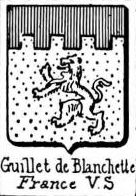 Guillet Coat of Arms / Family Crest 3