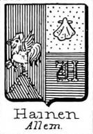 Hainen Coat of Arms / Family Crest 0