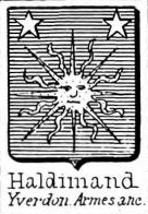Haldimand Coat of Arms / Family Crest 1