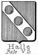 Halle Coat of Arms / Family Crest 12