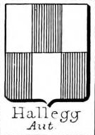 Hallegg Coat of Arms / Family Crest 0