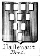 Hallenaut Coat of Arms / Family Crest 0