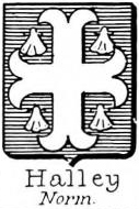 Halley Coat of Arms / Family Crest 1