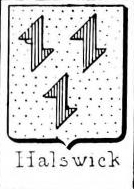Halswick Coat of Arms / Family Crest 0