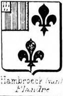 Hambroeck Coat of Arms / Family Crest 1