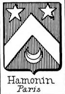 Hamonin Coat of Arms / Family Crest 0