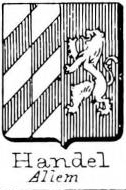 Handel Coat of Arms / Family Crest 6