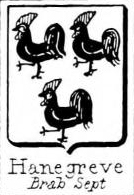 Hanegreve Coat of Arms / Family Crest 0