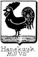 Hanekuyk Coat of Arms / Family Crest 0