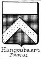 Hangoubaert Coat of Arms / Family Crest 0