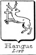 Hangue Coat of Arms / Family Crest 0